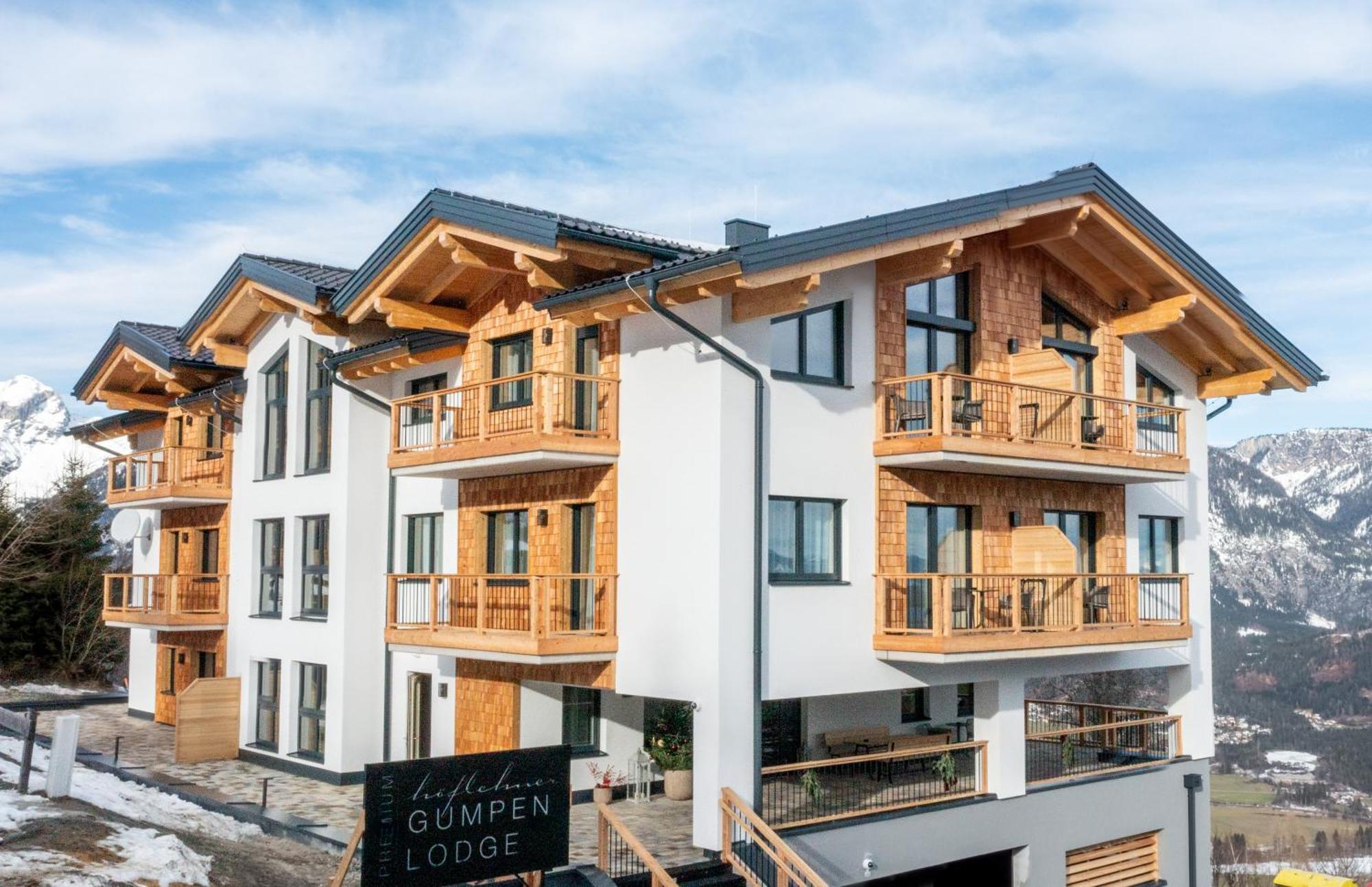 Hoeflehner Premium Gumpen Lodge Haus Exterior foto