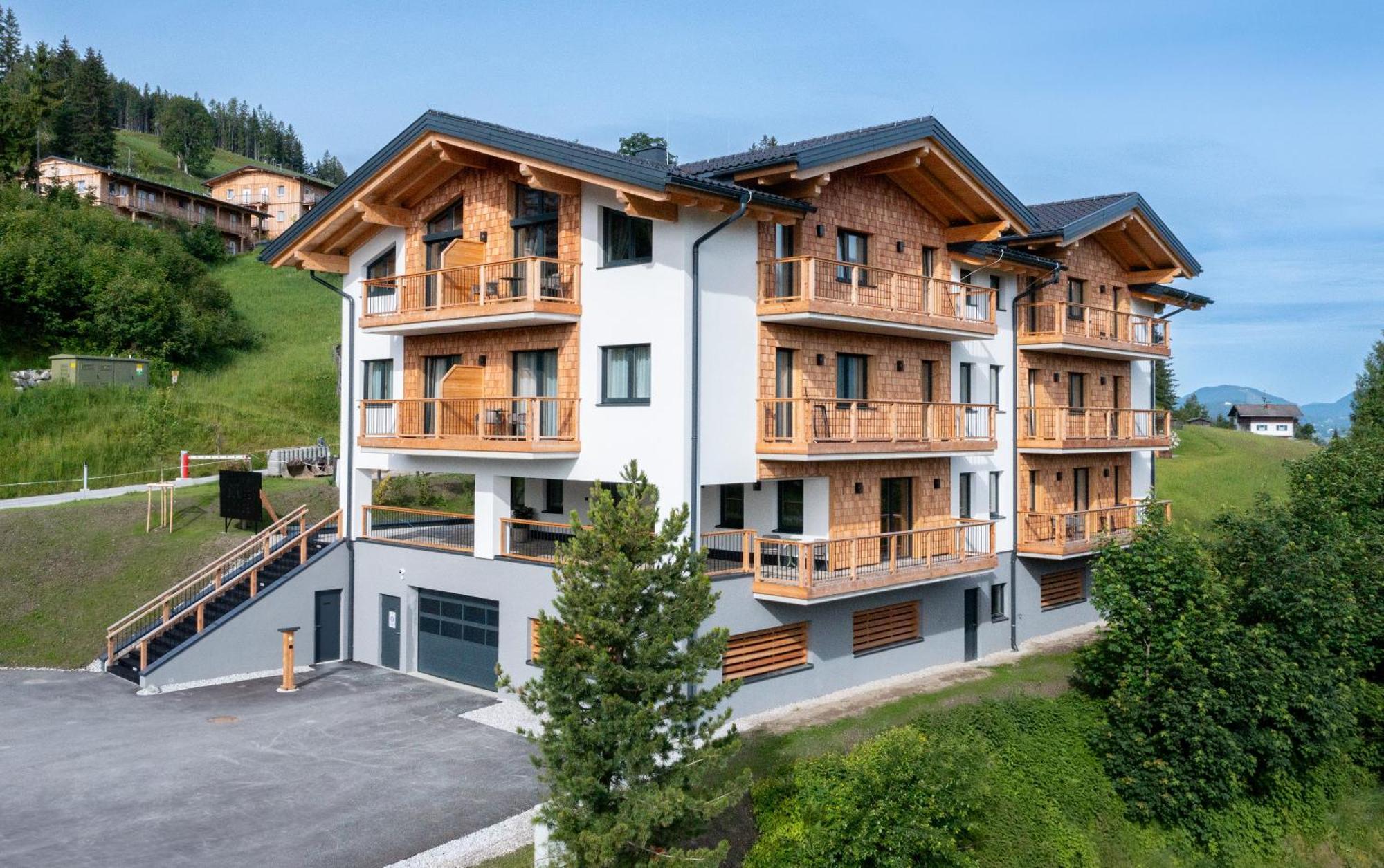 Hoeflehner Premium Gumpen Lodge Haus Exterior foto