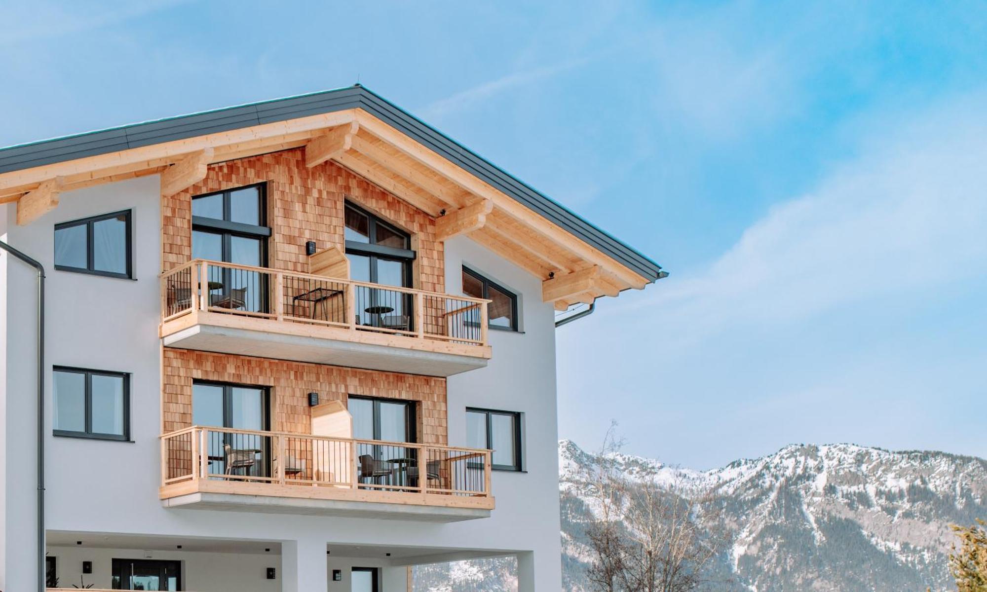 Hoeflehner Premium Gumpen Lodge Haus Exterior foto